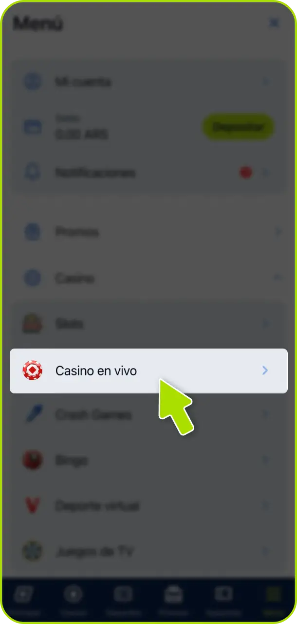 Ingresá al casino en vivo de Jugabet Argentina y elegí tu mesa de Blackjack Live preferida.