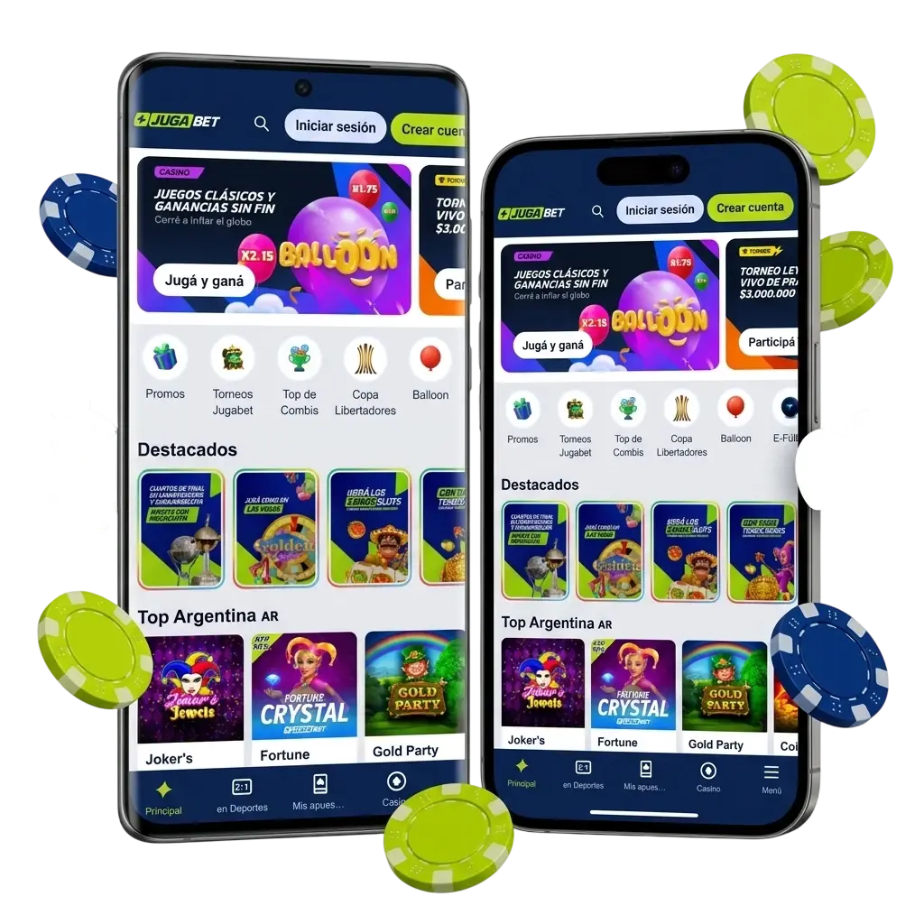 App Jugabet para Android APK e iOS en Argentina 2026: apuestas deportivas, casino en vivo y bono de bienvenida