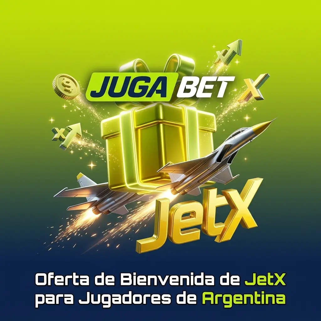 Bono de bienvenida Jugabet para JetX: 375% hasta ARS 600.000 y 450 giros gratis para jugadores de Argentina