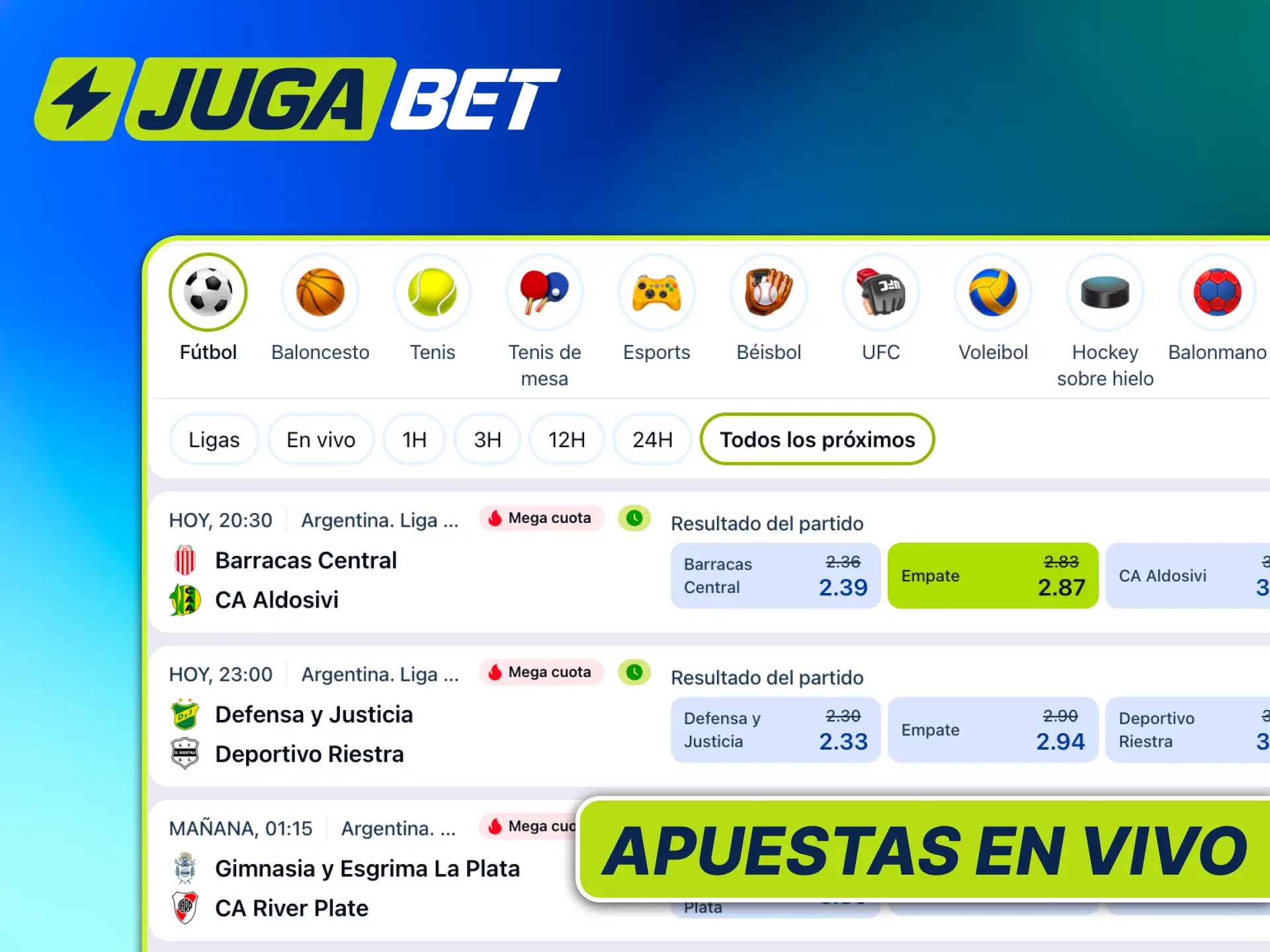 Experimenta las apuestas en vivo en Jugabet Argentina con un análisis completo en tiempo real.