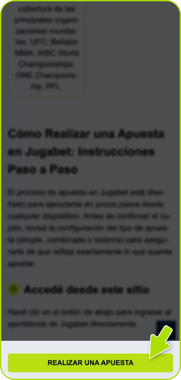 Accedé desde este sitio oficial de Jugabet Argentina para comenzar con tus apuestas.