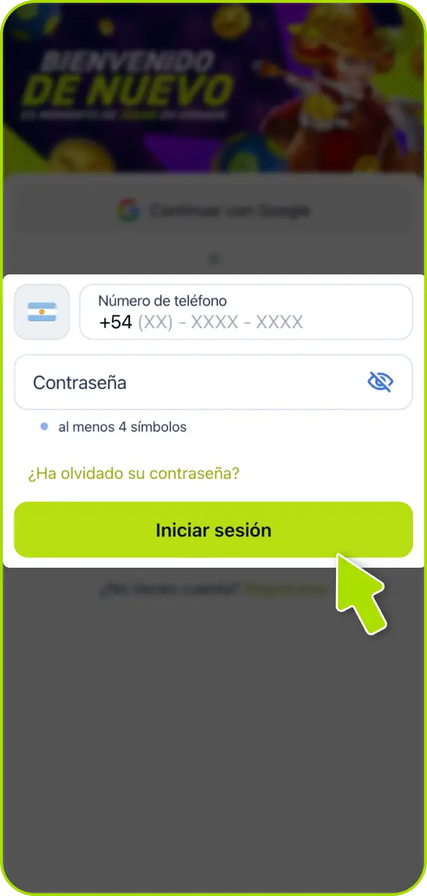 Accedé a la cuenta y explorá toda la oferta de entretenimiento en Jugabet Argentina.