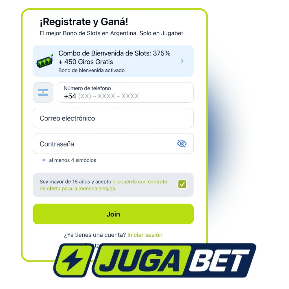 Consulta la guía de registro y verificación en Jugabet Argentina para comenzar sin inconvenientes.